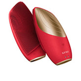 GESKE-ESCOVA FACIAL SONICA GUIADA SMART APP 6 em 1 Vermelha 1 unidade-DrShampoo - Perfumaria e Cosmética